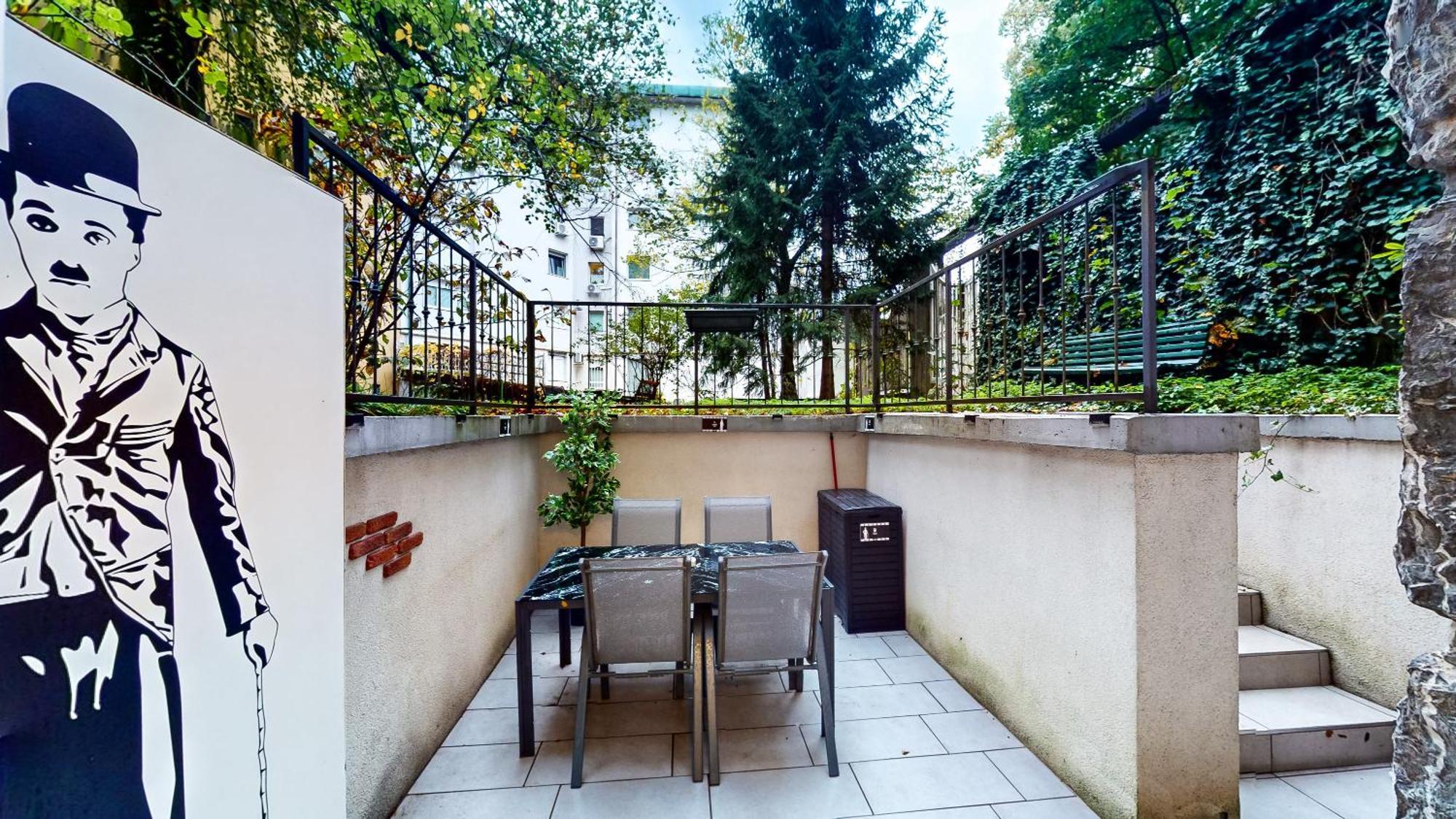 Chaplin Apartment - Free Garage Parking Ljubljana Eksteriør billede
